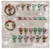 * Lil Winter Bunny * Red Decoration 2