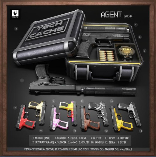 12. :BAMSE: Agent - Sidearm Zebra