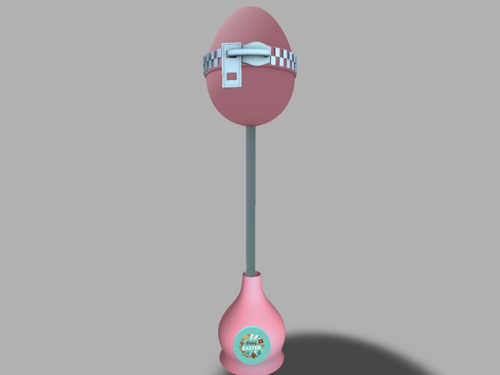 **O::U::T**  EASTER EGG DECOR PINK