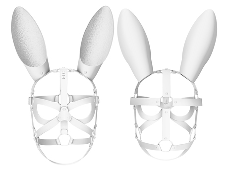 Second Life Marketplace - Full Perm Bunny Rabbit Ears Straps Face Mask ...