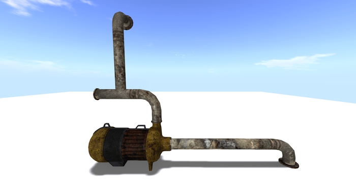 Old electric pump Mesh