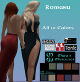 *MM* Romana Gowns - 10 colors