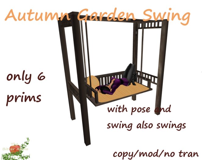 Autumn Garden Swing