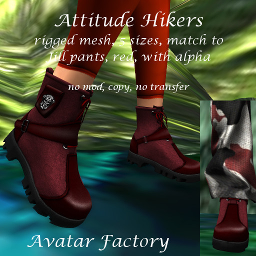AF Attitude Hiker red vs1 [boxed]