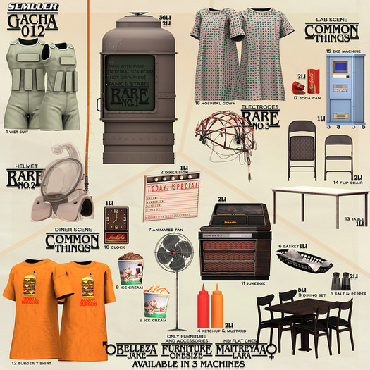 GACHA - RARE 1 TANK [SEMLLER 012 GACHA]