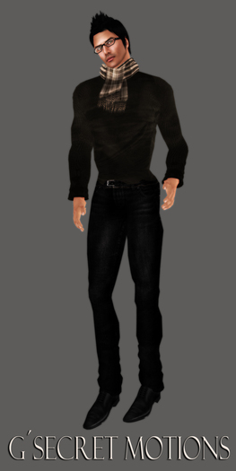 [GS] Individual male pose - V