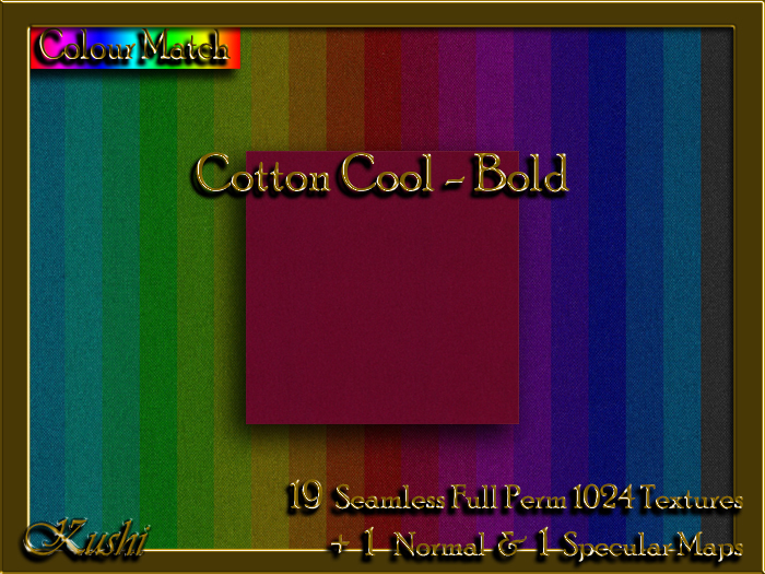 Cotton Cool Bold Textures