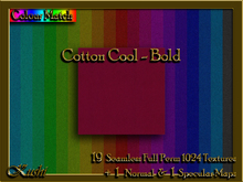 Cotton Cool Bold Textures