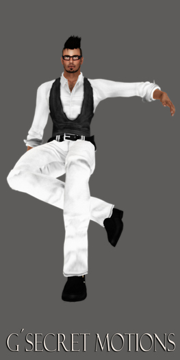[GS] Individual male sit pose - II