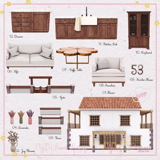 {YD} Sweet Spring - Drawer
