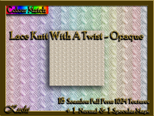 !Kushi! LaceKnitWithATwistOPAQUE Textures -WearToUnpack