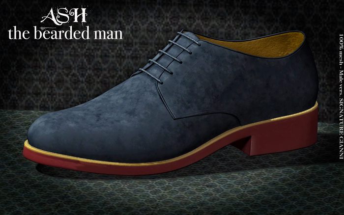 ASH - THE BEARDED MAN - SHOES BLACK - SIGNATURE GIANNI