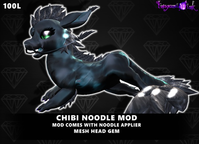 :Inugami Ink:: Gem Noodle turquoise