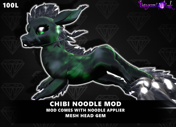 ::Inugami Ink:: Gem Noodle jade