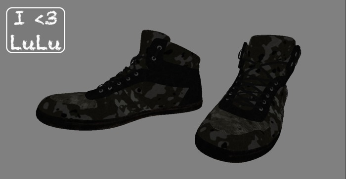 I<3LuLu Military shoes