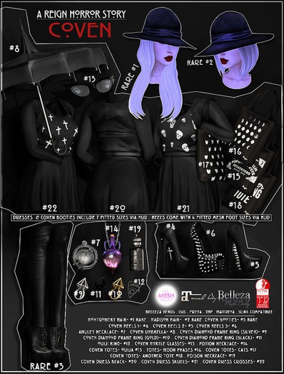 REIGN.- Coven Totes- Cats #17