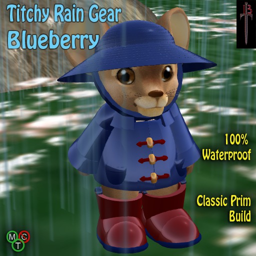 Titchy Raingear - Blueberry