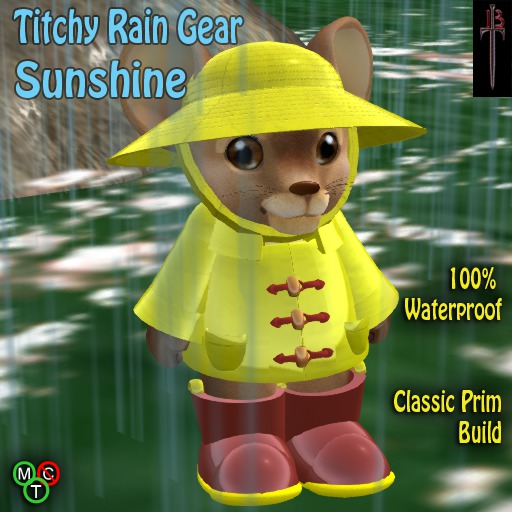 Titchy Raingear - Sunshine