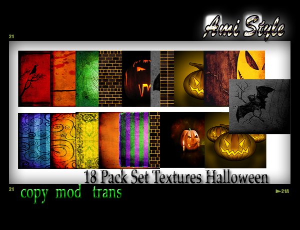 ASD Full Perm 18 Set Texture Halloween