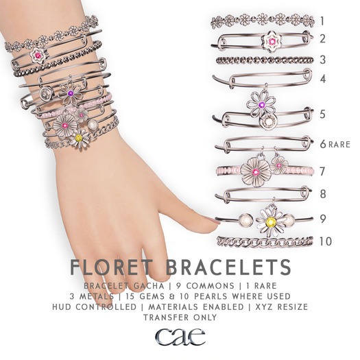 Cae :: Floret :: Bracelet 6 - Aloha [Rez & Touch] RARE