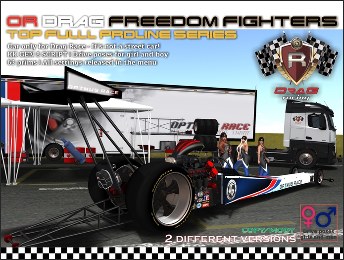 OR DRAG FREEDOM FIGHTERS TOP FULL PROLINE (BOX)
