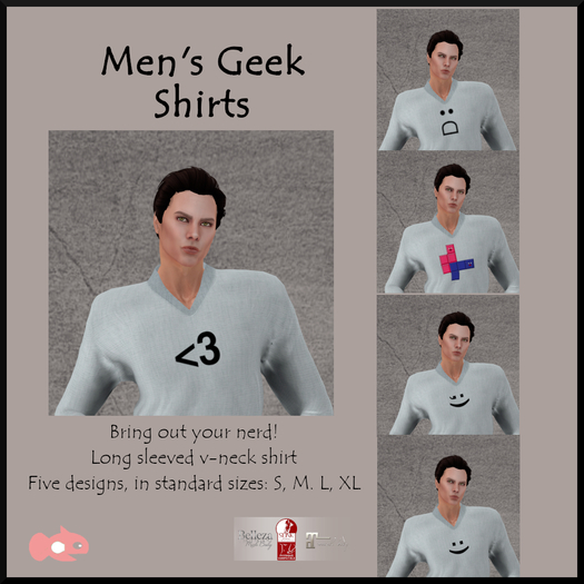 Sugarfish - Mens Geek Shirts