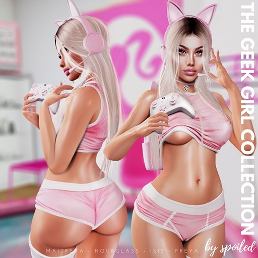 Save 60 % Spoiled - Geek Girl Top Fatpack *Updated* for LaraX,Reborn,Waifu B♡♡bs,Mounds,Teacups,Legacy,Kupra & More