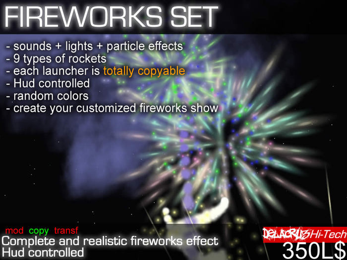 FIREWORKS SET - Delacruz Technologies