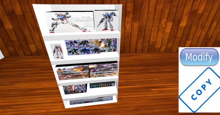 model kits shelf collection