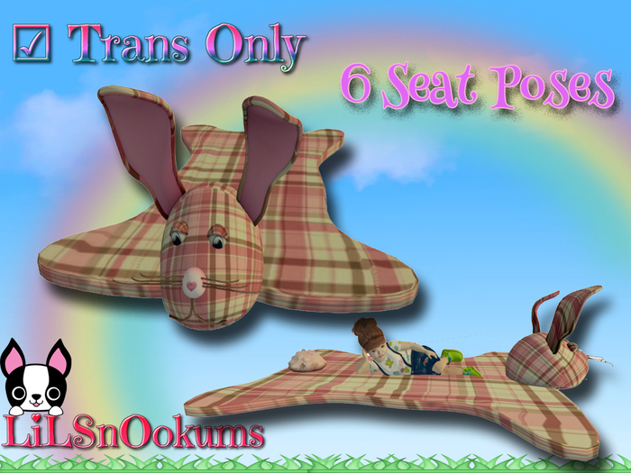 {LiL*SnOokums } Bunny Rug