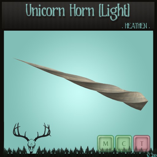 [-. HEATHEN .-] - Unicorn Horn Light