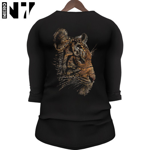 Nero - Raglan Longsleeve - Tiger