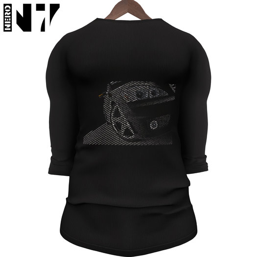 Nero - Raglan Longsleeve - Car