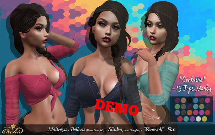 DEMO_Shirt Marly HUD*ORCHID*(Wear me)