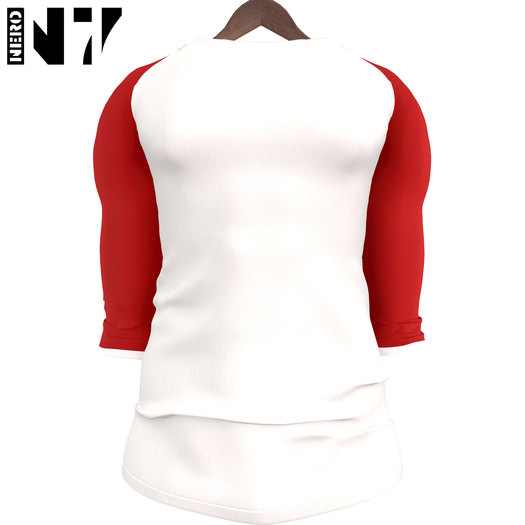Nero - Raglan Longsleeve - Red