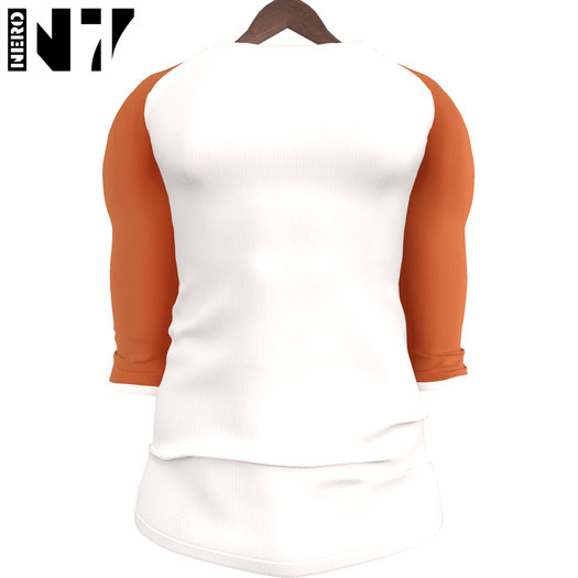 Nero - Raglan Longsleeve - Orange