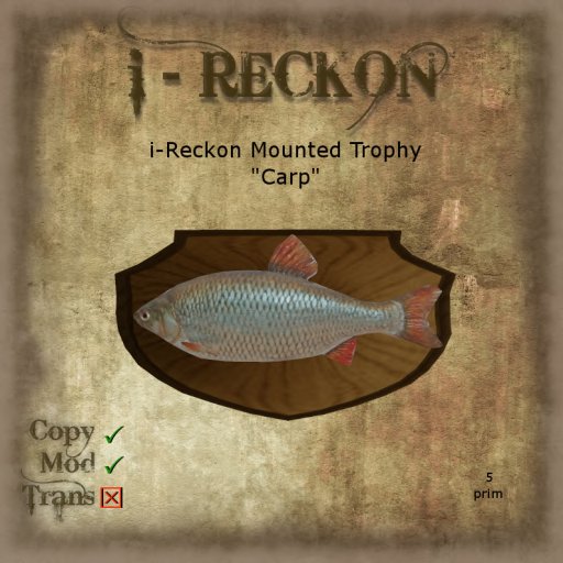 i-Reckon Redneck Fishin Trophy "Carp"