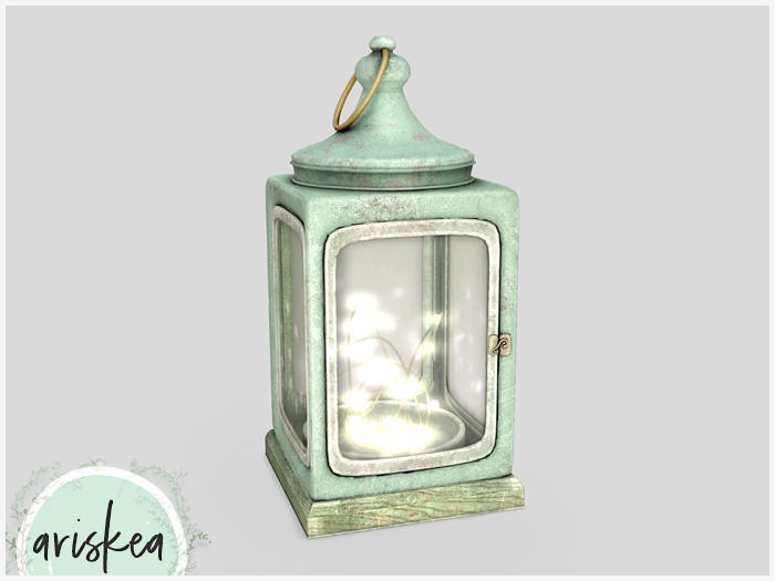 Ariskea [Charm] Vintage Lantern[Vert]