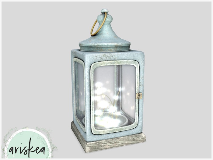 Ariskea [Charm] Vintage Lantern[Blue]