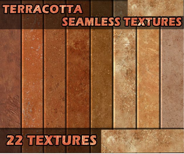 Berry's Terracotta Textures - 22 Textures
