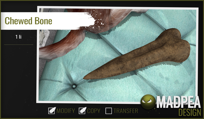 MadPea Chewed Bone