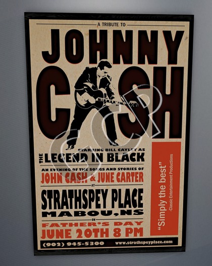 [GCP] Johnny Cash Wall Art