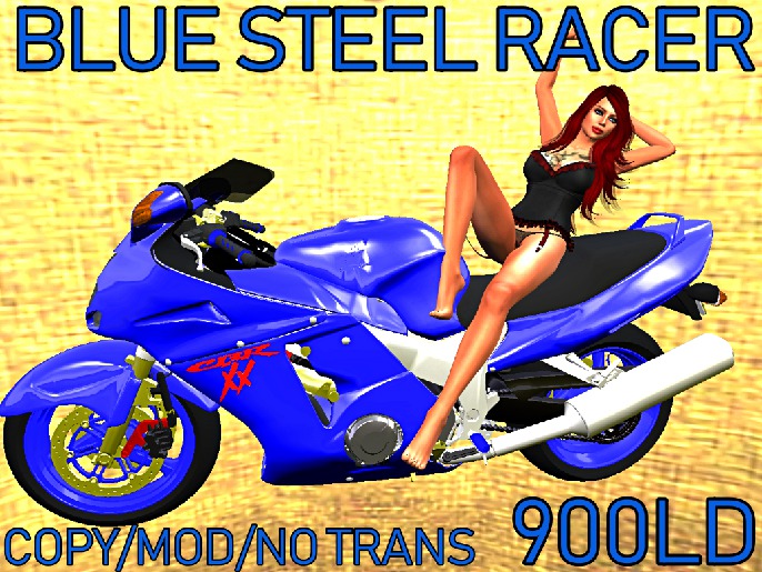 BLUE STEEL RACER Soulless Motors(BOXED)