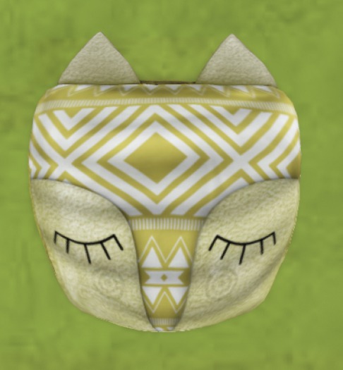 :BoWillow: Foxy Cushion - Lion (c)