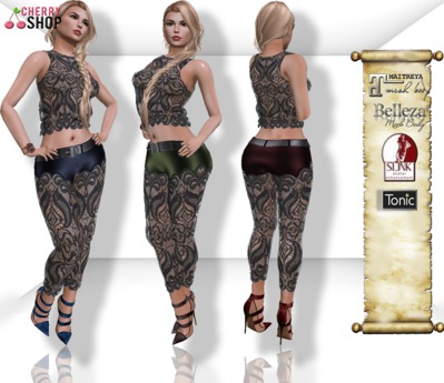 Second Life Marketplace - (CHERRY) Lace set