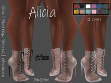 .::Arkan::. Alicia Ankle Boot + Fitmesh