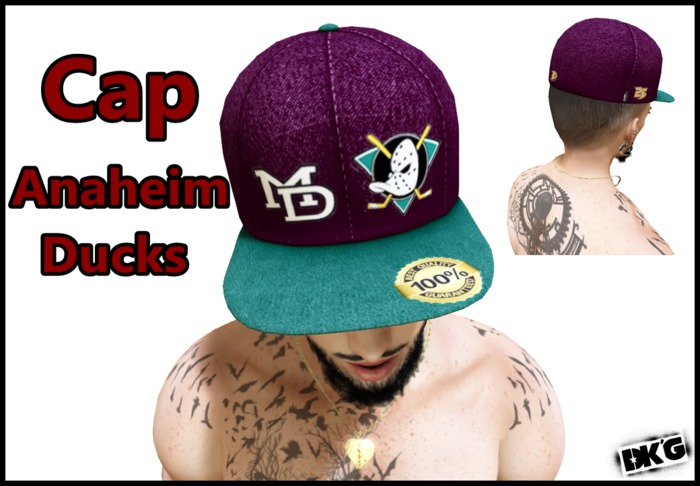 DK'G Cap Anaheim Ducks (TOUCH ME!!!)