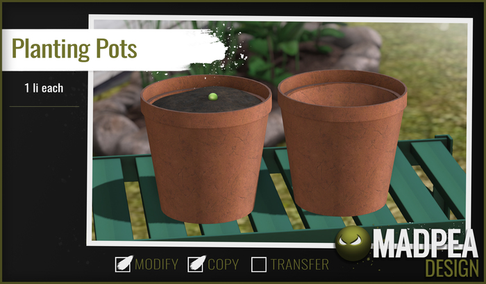 MadPea Planting Pots