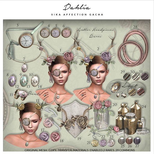 Dahlia - Sika Affection - Necklace - Gold / Pearl 10 (REZ)