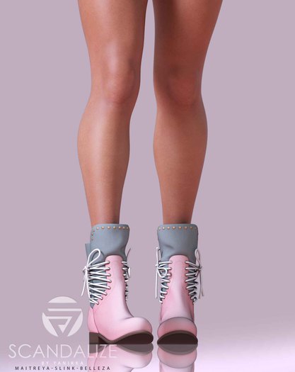 Scandalize. Udane Boots. FATPACK